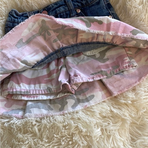 Ruffled Denim Skirts - Picture 3 of 7